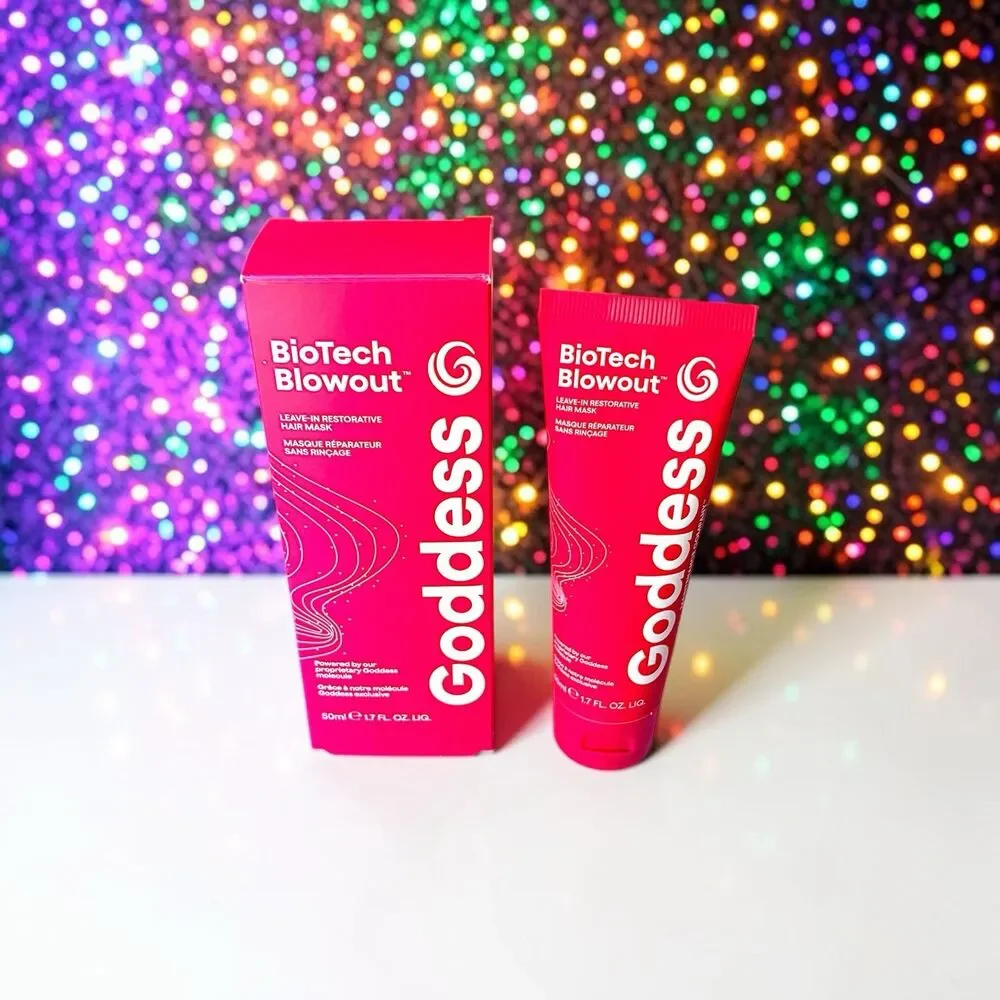 Goddess BioTech Blowout Leave-In Restorative Hair Mask 1.7  oz / 50ml NEW SEALED